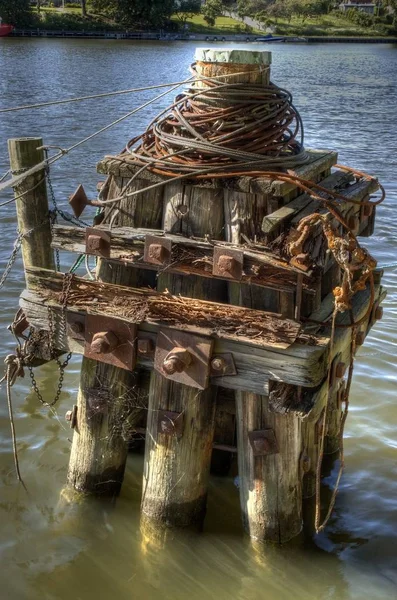 Old Sunken Wooden Fishing Boat In River. Belarusian Nature Stock Photo by  Great_bru