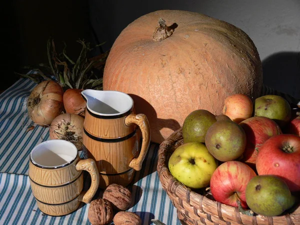 Still Life Fruits Vegetables — Stock Photo, Image