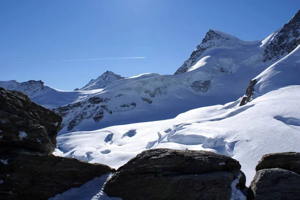 Pohled Překrásné Alpy — Stock fotografie