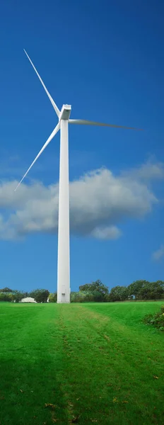 Turbiny Wiatrowe Technologia Elektroenergetyczna — Zdjęcie stockowe