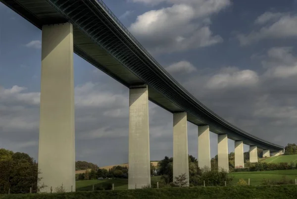 Aussichtsreicher Blick Auf Die Verkehrsinfrastruktur — Stockfoto