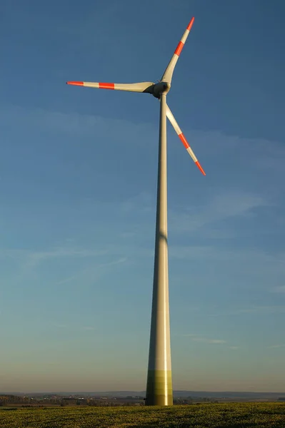 Вітрові Турбіни Технології Електропостачання — стокове фото