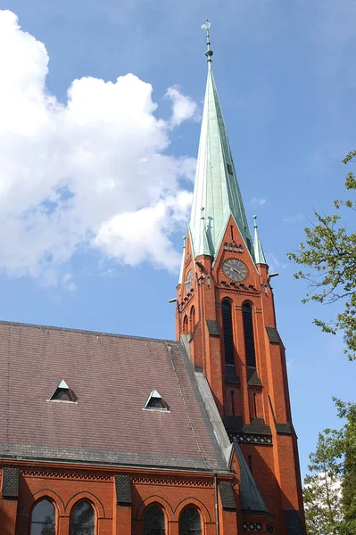 Iglesia Protestante Reinbek — Foto de Stock