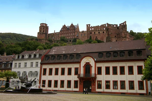 Heidelberg Una Città Sul Fiume Neckar Nel Sud Ovest Della — Foto Stock