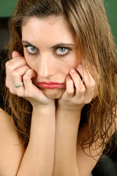 Closeup Hand Sign Gesture — Stock Photo, Image