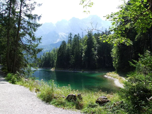 Pemandangan Pemandangan Dari Pemandangan Alpen Megah — Stok Foto