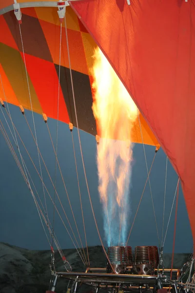 Varmluftsballong Ballongresa — Stockfoto