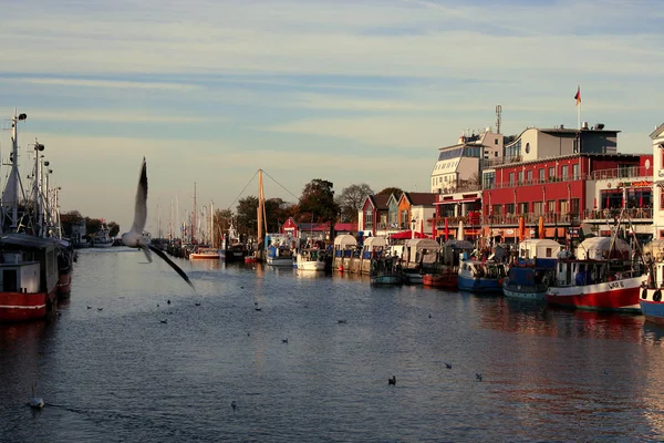 Båtar Stockholms Hamn Sverige — Stockfoto