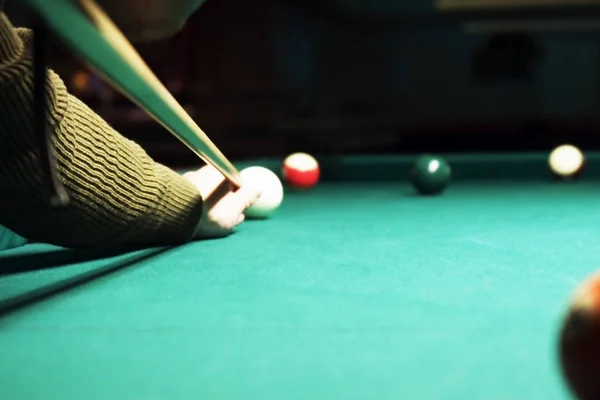 Bilardo Masa Oyunu Spor — Stok fotoğraf