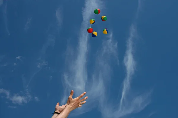 Balão Céu — Fotografia de Stock