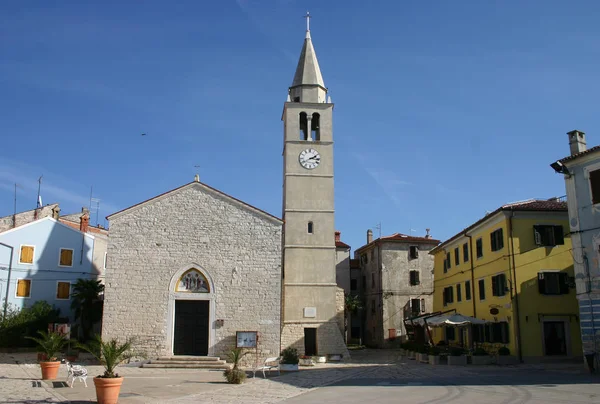 Kirche Fazana Kroatien — Stockfoto