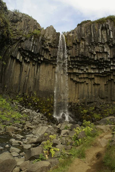 Водопад Природе Речной Поток Воды — стоковое фото