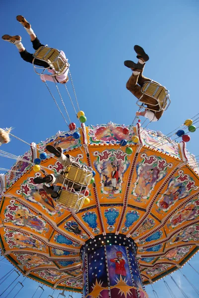 Atracción Moderno Parque Atracciones —  Fotos de Stock