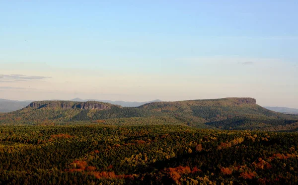 Velký Malý Zschirnstein — Stock fotografie