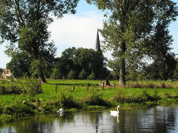 Naturskön Över Kyrka Och Arkitektur Detaljer — Stockfoto