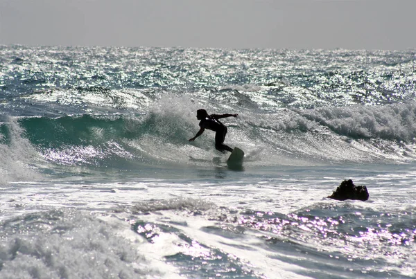 Sommer Wassersport Windsurfen — Stockfoto