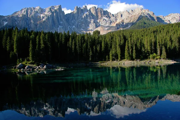 Vista Panorâmica Majestosa Paisagem Dolomitas Itália — Fotografia de Stock