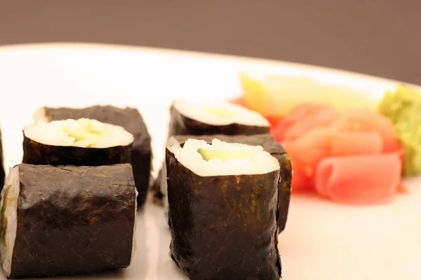 Sushi Aziatisch Zeevoedsel — Stockfoto