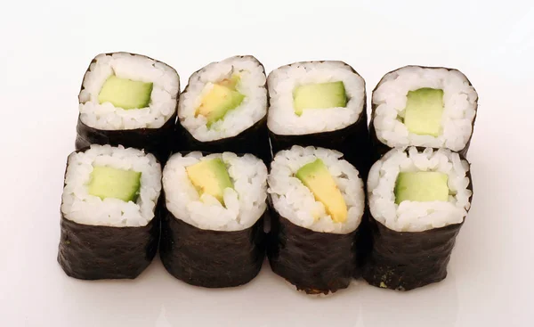 Sushi Azjatyckie Owoce Morza — Zdjęcie stockowe