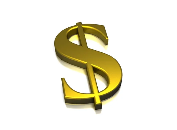 Symbol Dolaru Podepsat Dolar — Stock fotografie