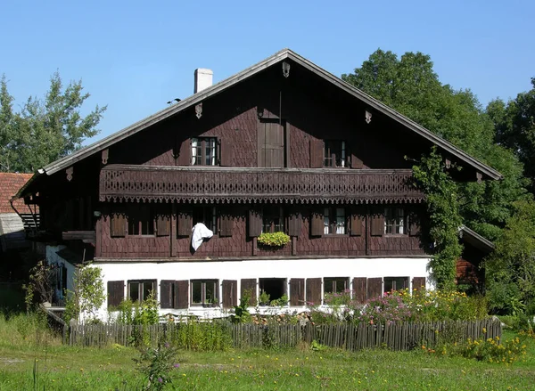 Bayerisch Schöne Landschaft Deutschland — Stockfoto