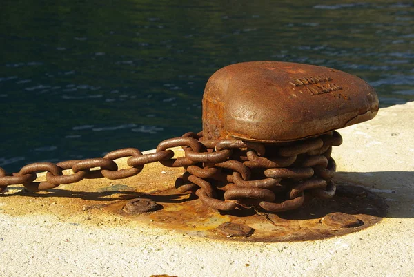 Rusty Anchor Boat — Stock Photo, Image