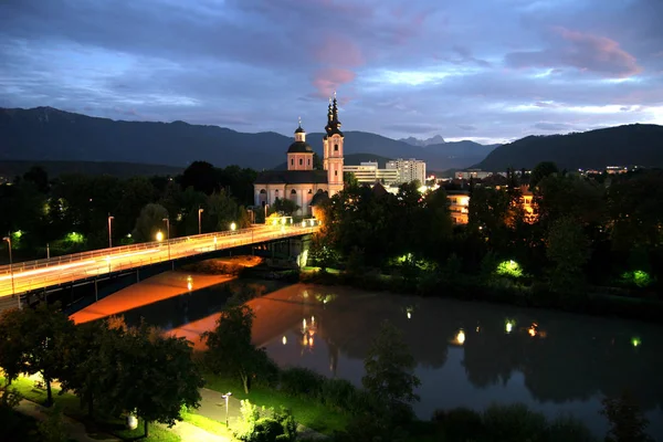 Festői Kilátás Keresztény Templom Építészet — Stock Fotó