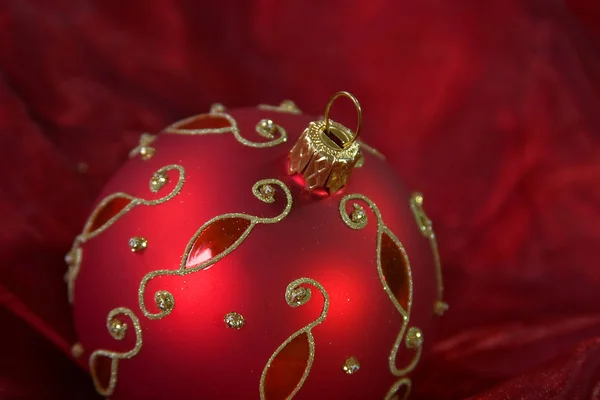 Christmas Decorations Background Close — Stock Photo, Image