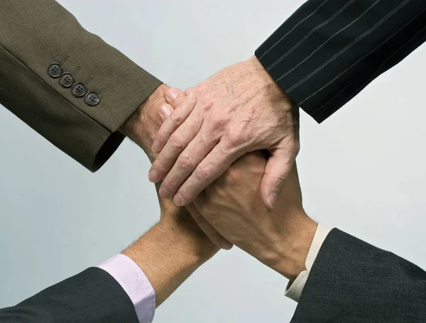 Business People Shake Hands Original Photoset — Stock fotografie