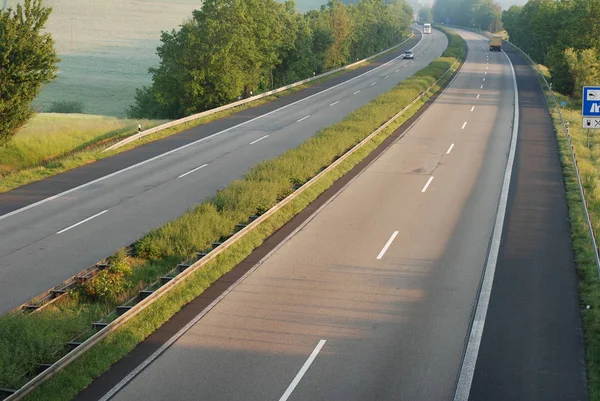 Trafik Karayolu Altyapısının Manzarası — Stok fotoğraf