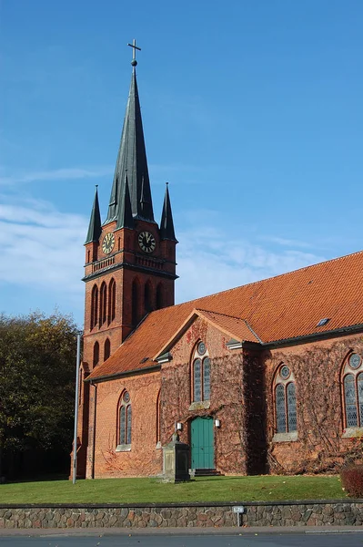 Evangelische Kirche Amelinghausen — Stockfoto