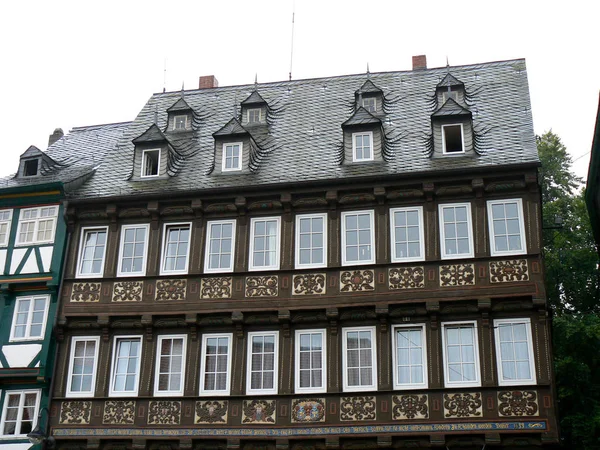 Half Timbered House Goslar — Stock Photo, Image