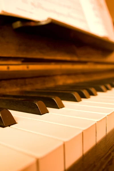 Piano Instrumento Musical Concepto Música — Foto de Stock