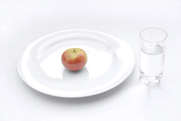 Färska Mogna Äpplen Hälsosam Mat — Stockfoto