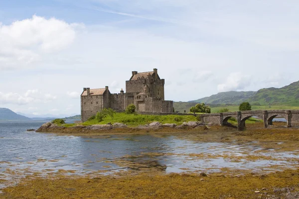 Γέφυρα Στο Κάστρο Eilean Donan — Φωτογραφία Αρχείου