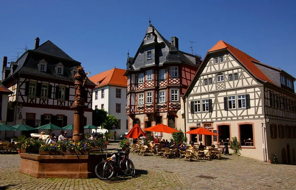 Strasbourg Alsace Fransa Daki Eski Evler — Stok fotoğraf