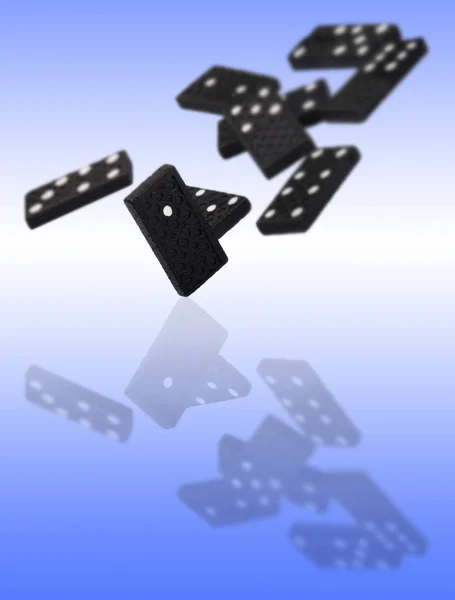 Domino Domino Stones Game — Stock Photo, Image