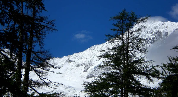 Vista Panorâmica Bela Paisagem Alpes — Fotografia de Stock