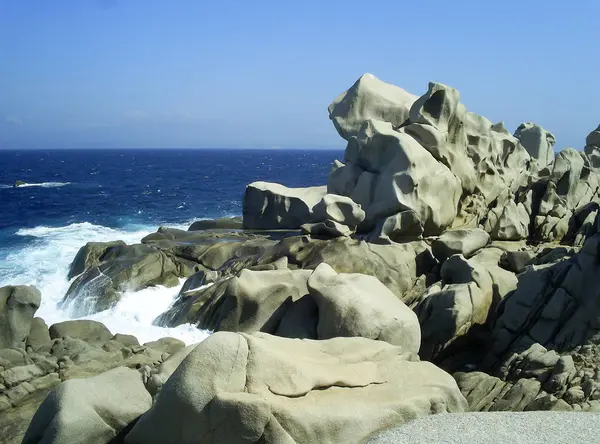 Las Rocas Capo Testa — Foto de Stock