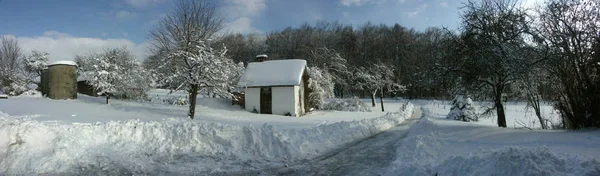 Beautiful View Winter Landscape — Stock Photo, Image