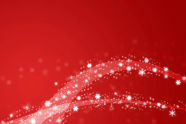 クリスマスのための赤いイラスト — ストック写真