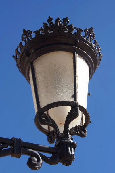 Lâmpada Rua Luz Rua Eletricidade — Fotografia de Stock