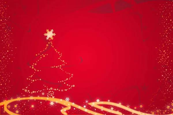 Ilustración Roja Para Navidad — Foto de Stock