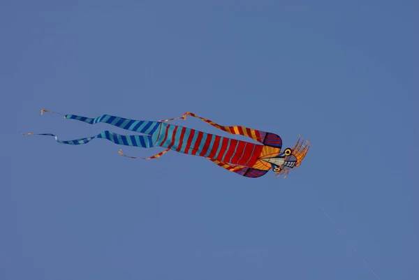 Ein Hubschrauber Himmel — Stockfoto