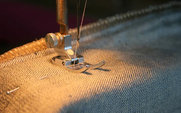 Sewing Machine Table — Stock Photo, Image