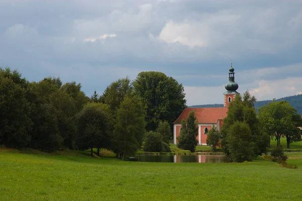 Piccola Chiesa Nel Palatinato Superiore — Foto Stock