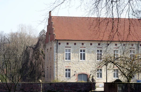 Architektonický Zámek Darfeld — Stock fotografie