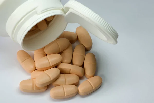 Assicurazione Sanitaria Medicina Compresse Pillole — Foto Stock