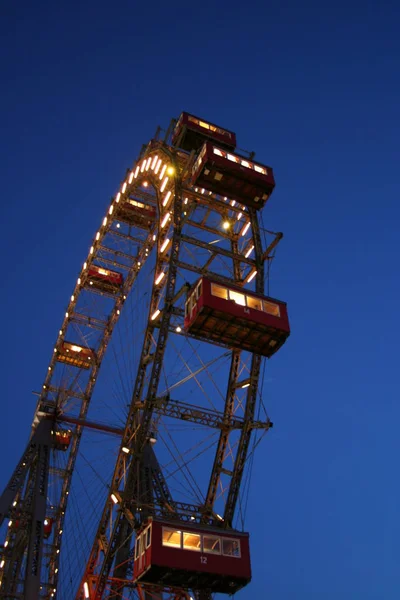 Ruota Panoramica Città — Foto Stock