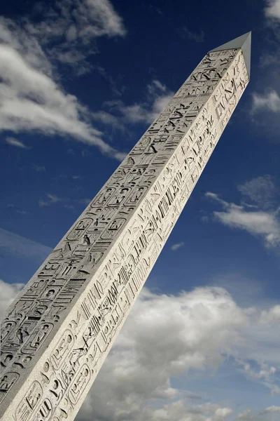 Obelisco Lugar Concórdia Paris — Fotografia de Stock
